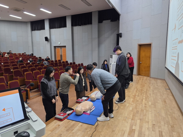 인명구조 및 응급처치 - 실습