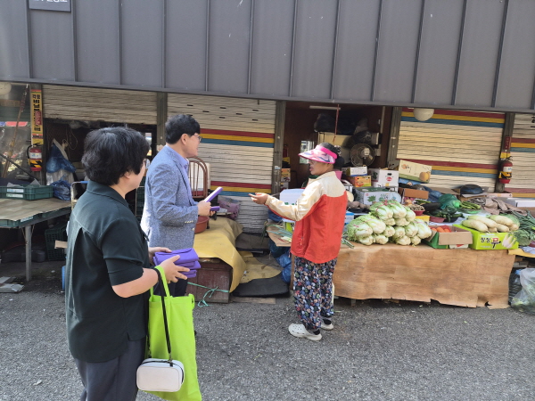 전주시 남부시장 장보기 행사 안내 사진
