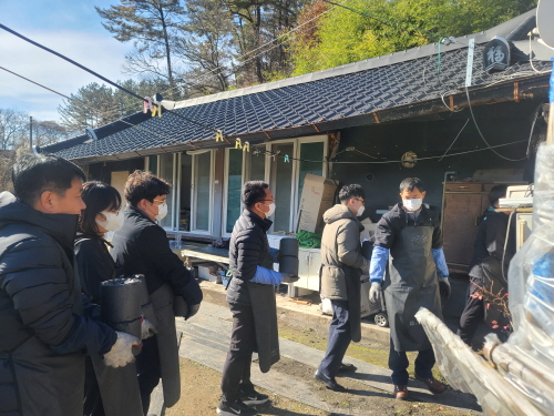 사랑나눔 연탄배달 실시사진