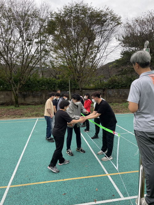 페어플레이를 위한 경기 전 상호인사