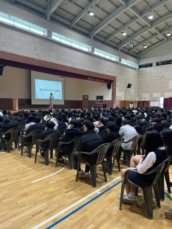 남원 하늘중학교 교통안전교육 실시 사진2