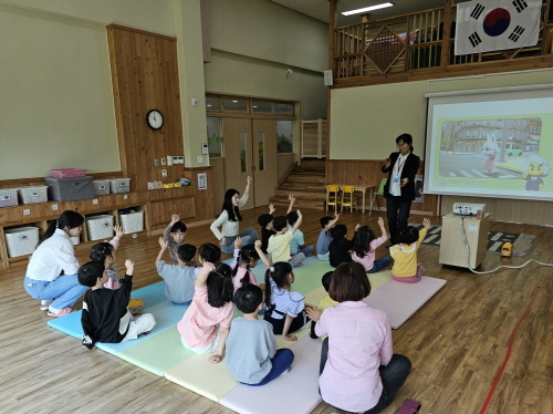 어린이 교통안전 사회교육 사진