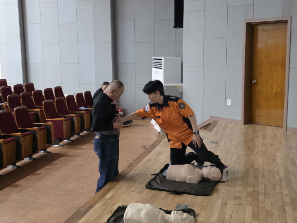 인명구조 및 응급처치(정의선 강사)