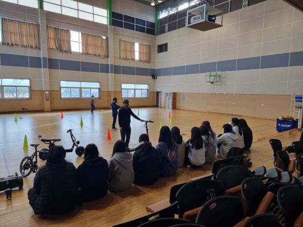 개인형 이동장치 실습전 주의사항 안내